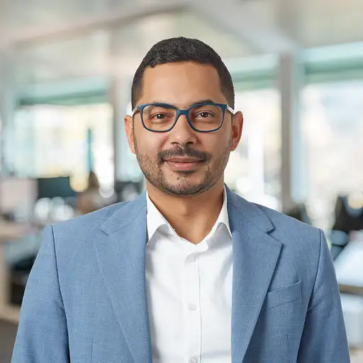 Portrait of Vinicius Geraldes, Head of Product Business Customer at SMG Real Estate