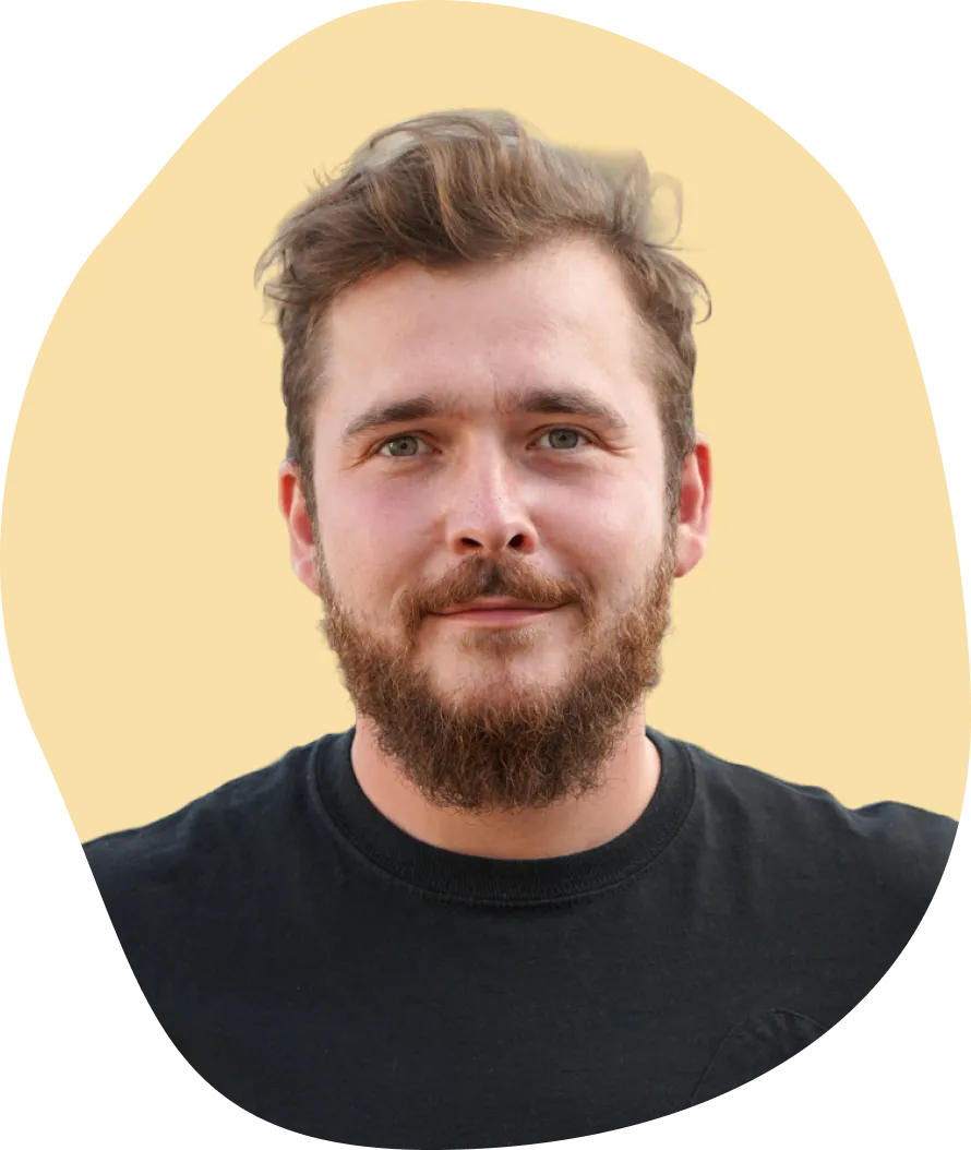 Portrait of Alex, Co-Founder and Product Designer at WeSlam